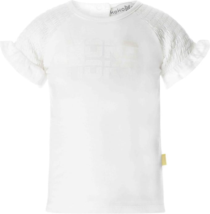 Koko Noko T-shirt meisje off white maat 104