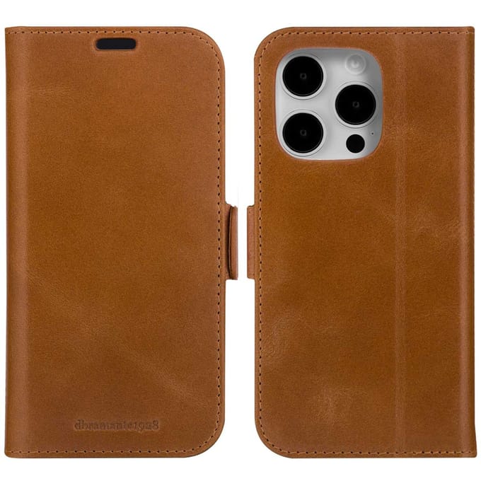 dbramante1928 Copenhagen Bookcase voor de Apple iPhone 15 Pro Max - Bruin