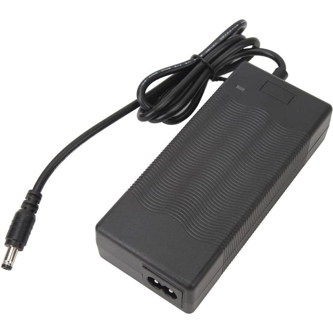 42V 2A Elektrische Fietslader Elektrische Scooter Voeding Adapter Laadsnoer black