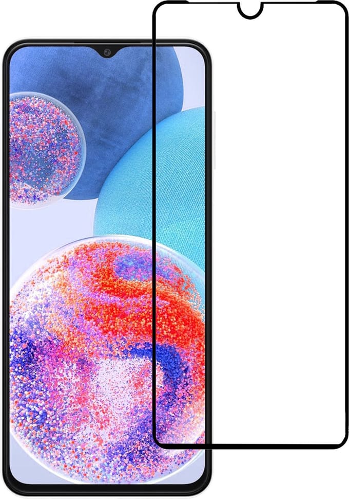 Screenprotector - Geschikt voor Samsung Galaxy A23 - Full Cover - Gehard Glas - Beschermglas - Tempered Glass - Screen Protector