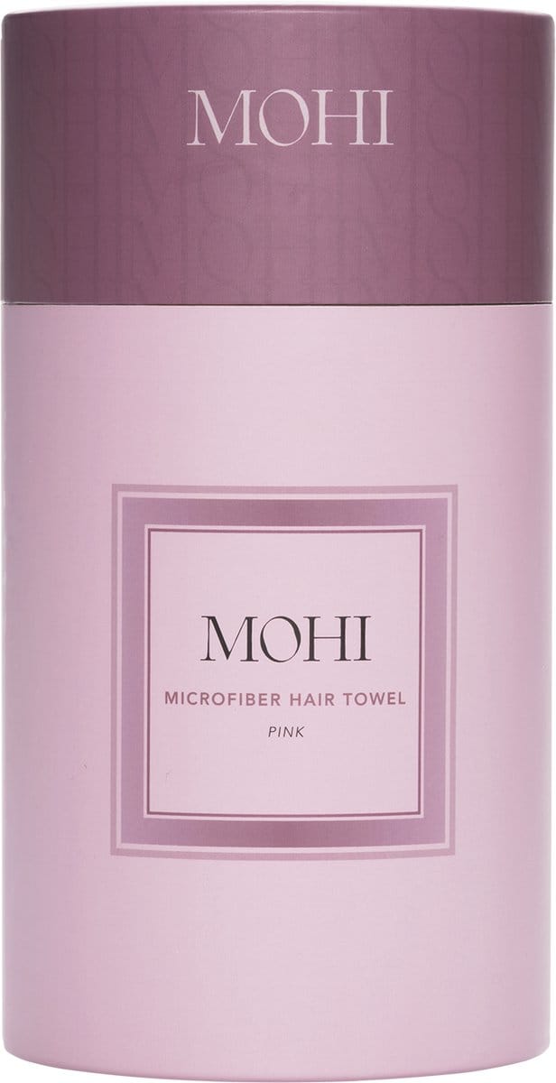 MOHI Microvezel Haarhanddoek Roze - Hair Towel - Microfiber - Haar handdoek - Droogdoek - Pink