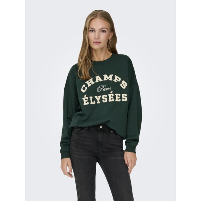 Jacqueline de Yong Jdymesa l/s o-neck emb sweat jrs no