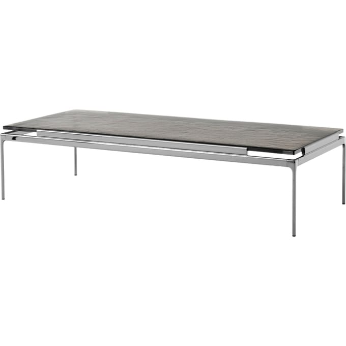 &Tradition Sett salontafel LN12 - smoked glass