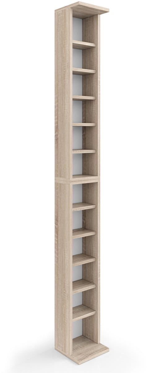 Vicco CD Rek – 21 x 183.6 cm Groot Sonoma