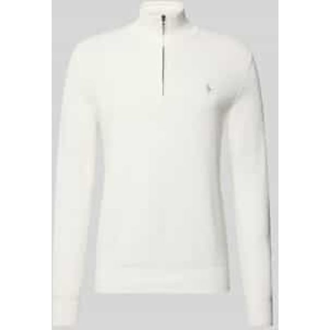 Regular fit schipperstrui met labelstitching