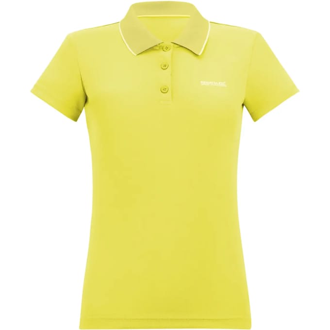 Dames Maverick V Polo met logo en V-vormige uiteinden