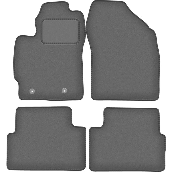 Grafiet automatten voor: Toyota Auris I hatchback (2007-2012)