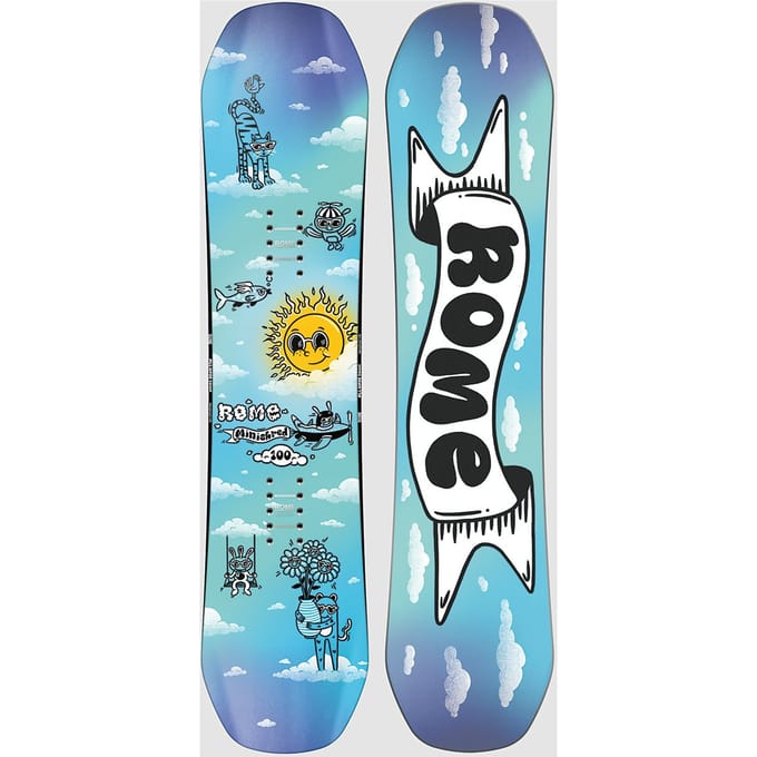 Rome Minishred 2027 Kids Snowboard patroon