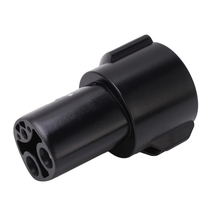 Laadadapter 80A 240V AC J1772 Mobiele Charger Adapter Vervanging voor Tesla Model 3 S X Y black