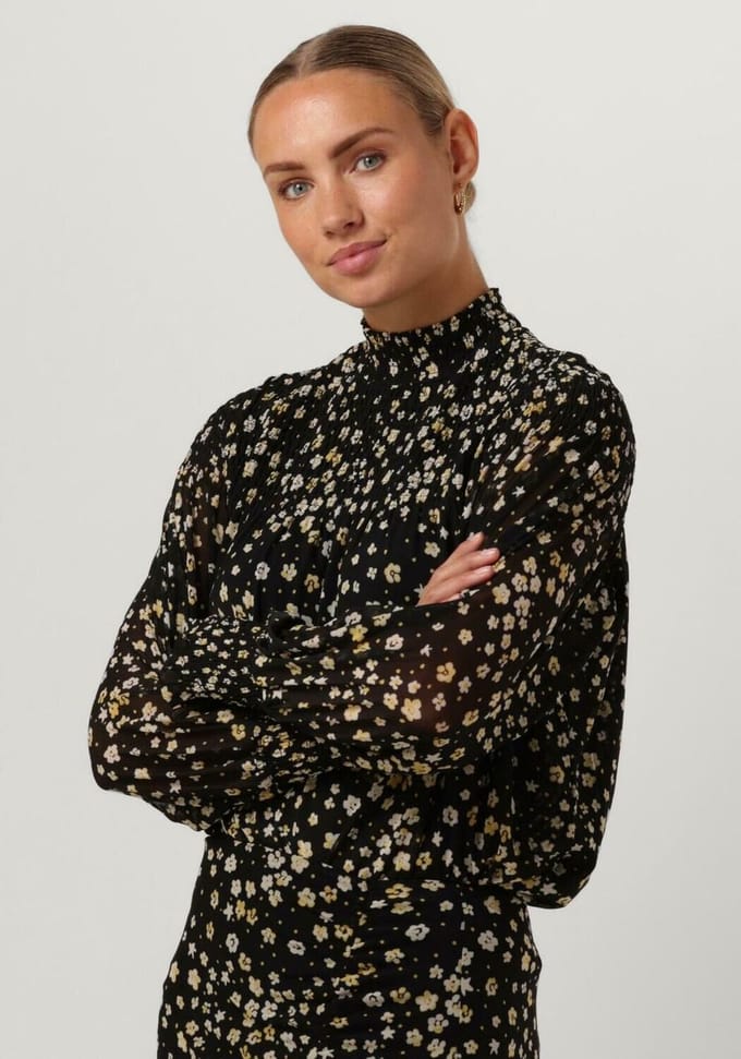 Fabienne Chapot Mila Top Dames - Jurken - Zwart - Maat S