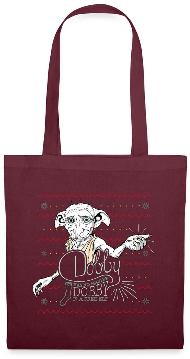 Harry Potter Dobby Lelijk Kerstmis Tas Van Stof Schoudertas