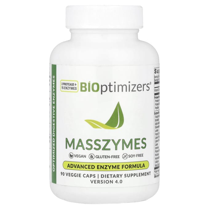 BIOptimizers, Masszymes, 90 Veggie Capsules