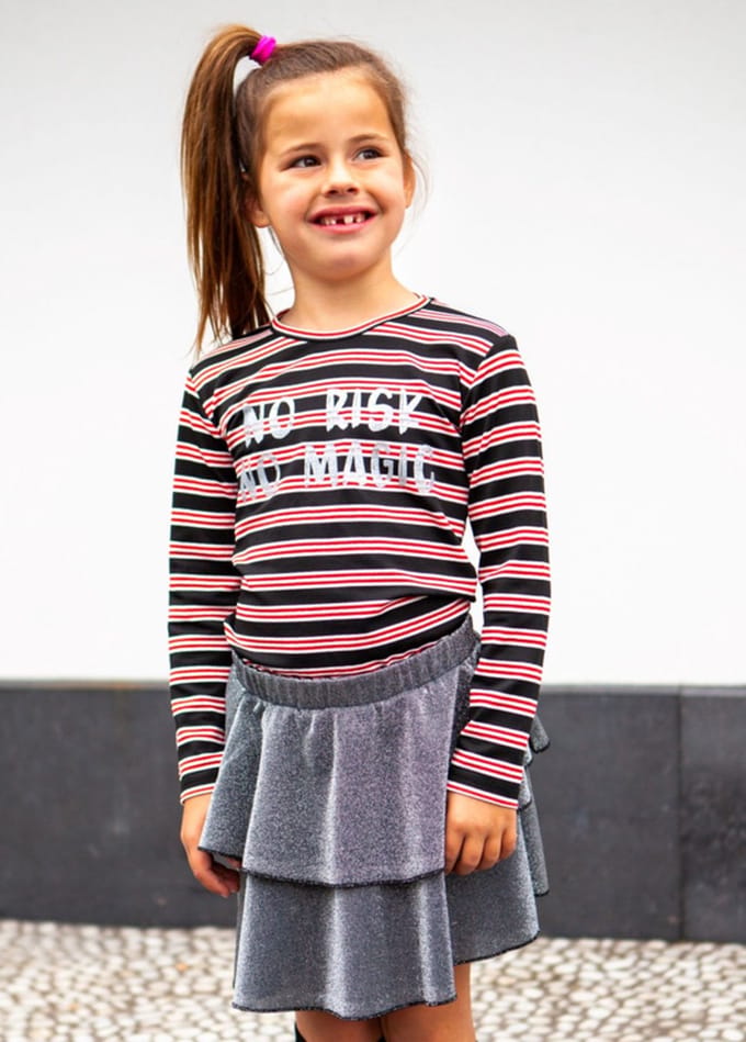 O'Chill-Meisjes Shirt Pamela-Meerdere kleuren