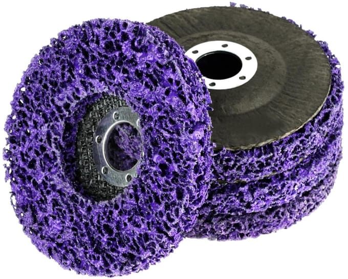 Diamantslijpschijf - Slijpschijven - Metaal Bewerken - Hybride Constructie - 115 mm - Paars