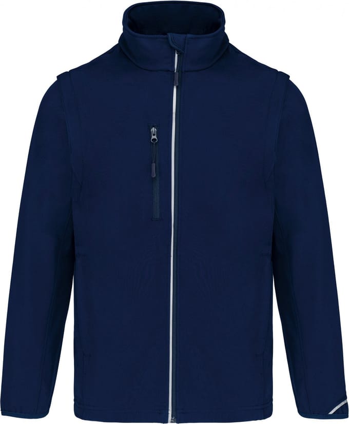 PROACT® Softshell met afritsbare mouwen PA323 - Navy - 5XL