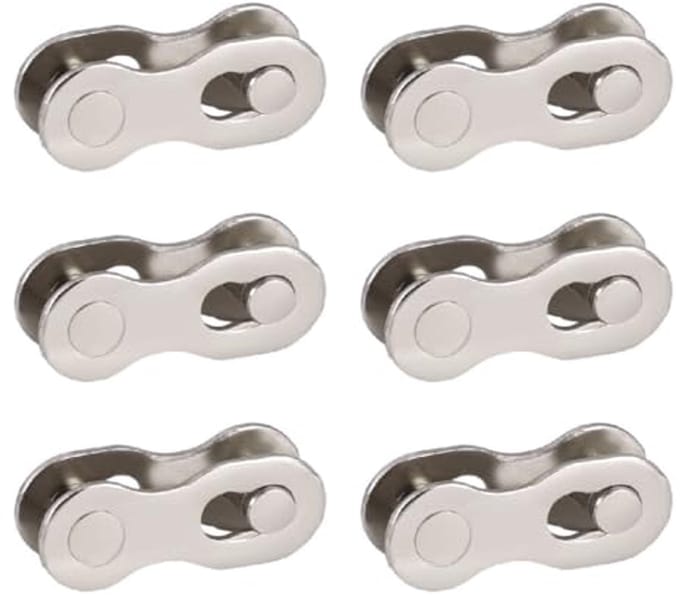 6 pairs of bicycle chains, quick release for bicycle, chain links, missing ring for bicycle, connection to chain - ShopVlot
