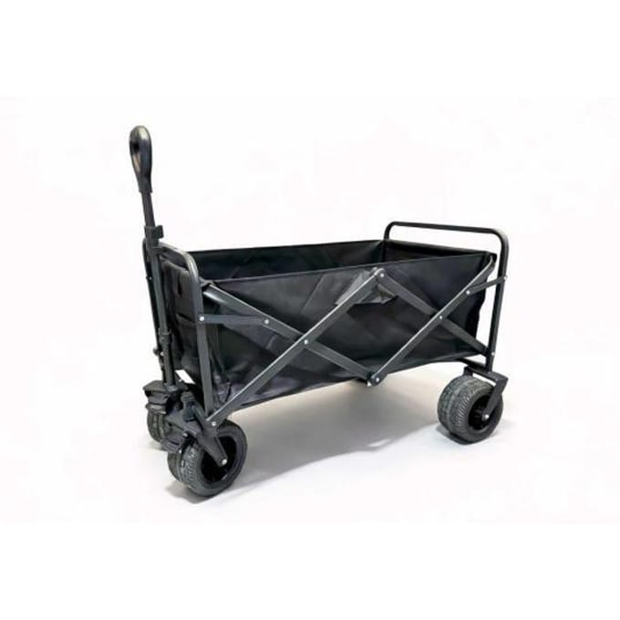 Opvouwbare bolderkar met remmen 84x45x66-100cm Zand & strand