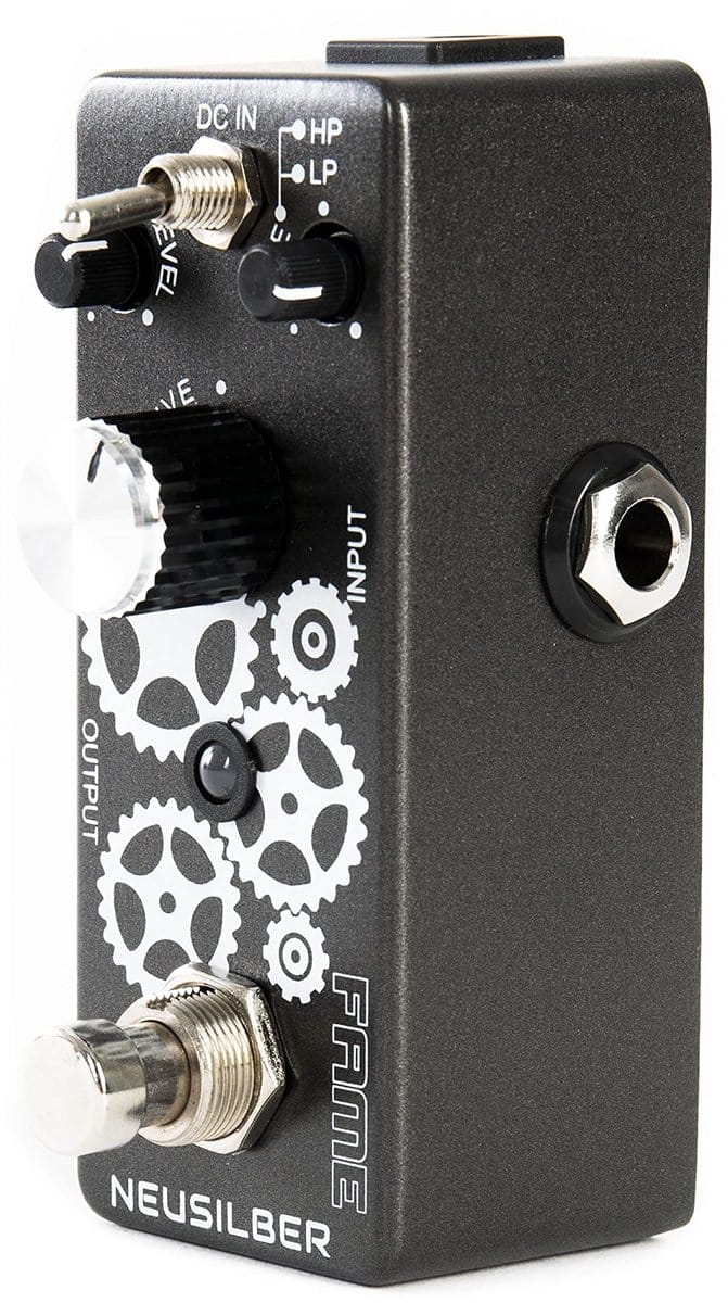 Fame Neusilber Overdrive Effect Pedal - Distortion voor gitaren