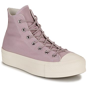 Hoge Sneakers Converse CHUCK TAYLOR ALL STAR LIFT PLATFORM SUMMER UTILITY-LUCID LILAC/V