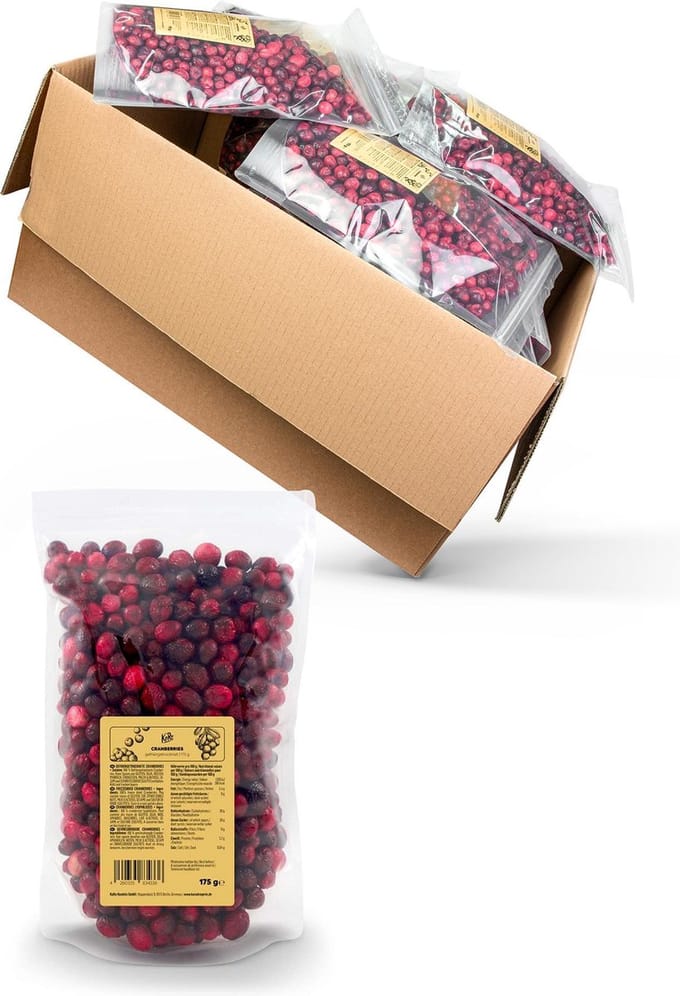 KoRo | Gevriesdroogde cranberry's 10 x 175 g