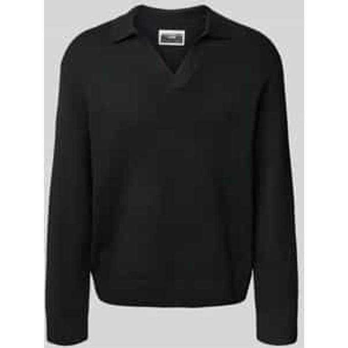 JACK&JONES - JCOCOVER KNIT SPLIT NECK POLO - Heren - Polo's