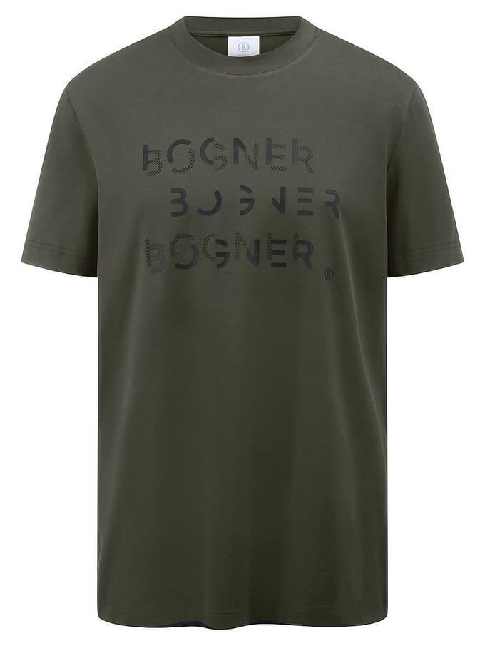 Shirt ronde hals Ryan 1 Van Bogner groen
