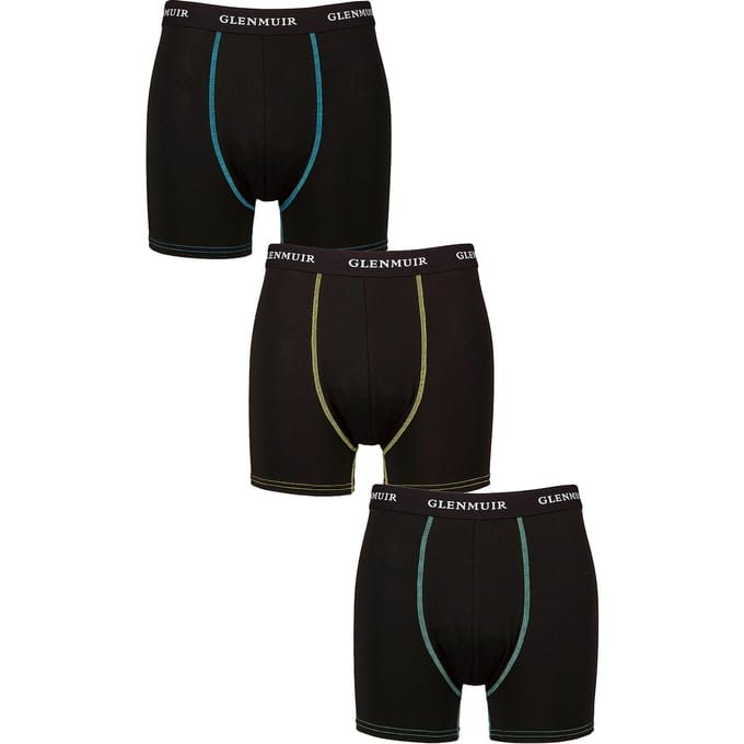 3-Pack Heren Performance Boxershorts | Ademend Rekbare Sport Pasvorm Ondergoed