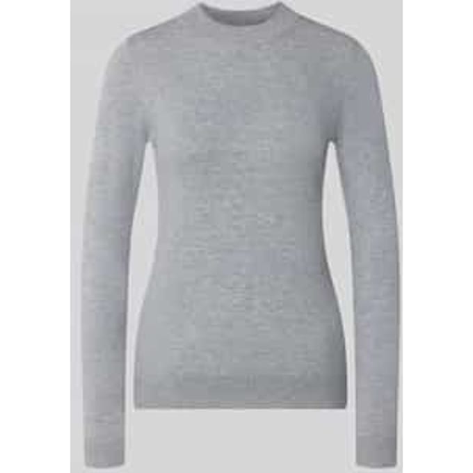 Slim Fit gebreide pullover met elastische boordjes