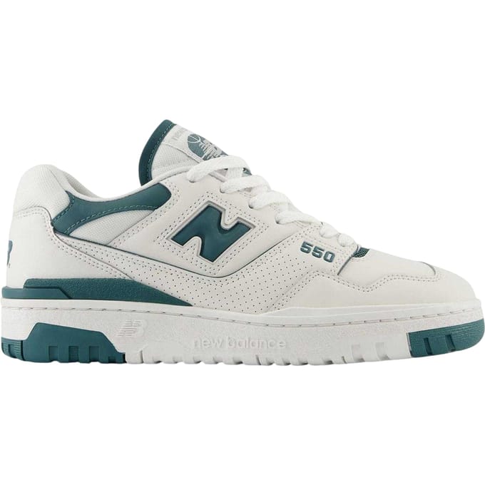 New Balance Dames/Dames 550 Leren Trainers (Wit)