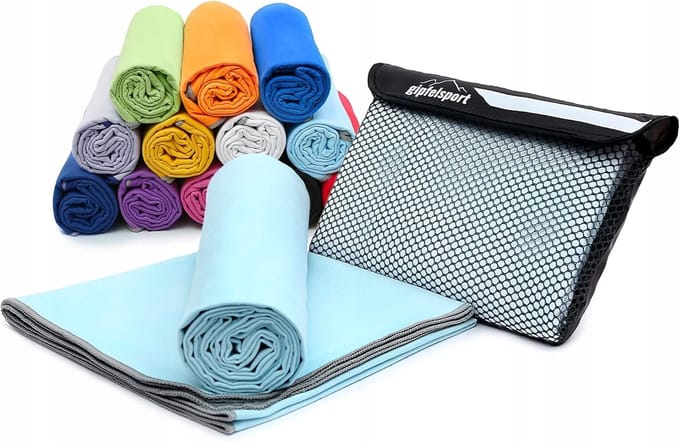 Snelle Droog Microvezel Handdoek - Sport, Strand, Reizen, Sauna 110x50cm