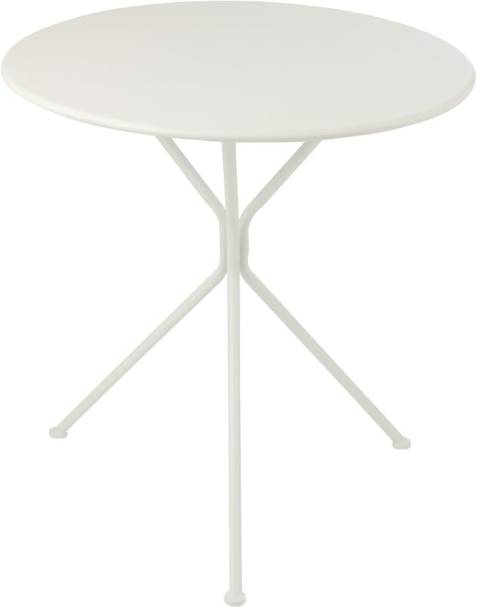 J-Line tafel Tripod Rond - metaal - wit - large