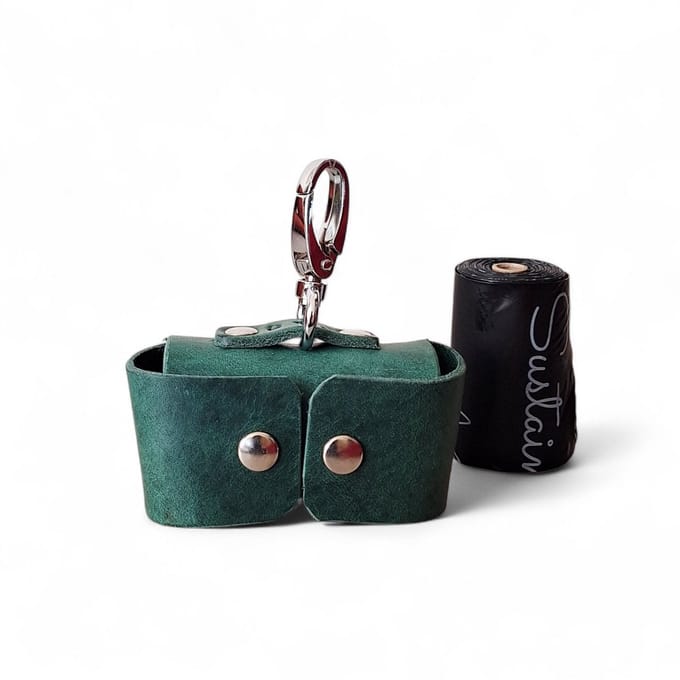 Cooper & Quint Poepzakhouder - Groen - Zilver