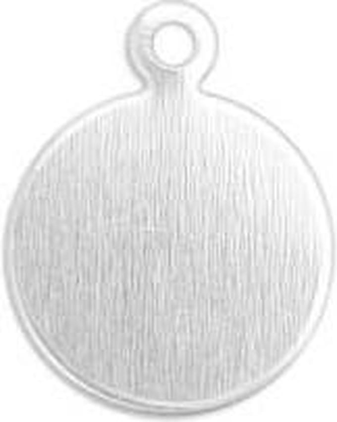Aluminium Hangers, Cirkel, 12 mm, ImpressArt