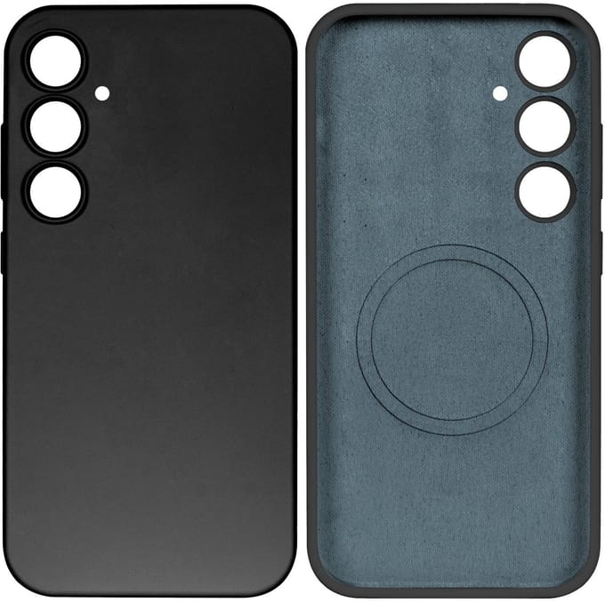 Rixus Soft TPU Phone Case With MagSafe For Samsung Galaxy S24 Plus Black