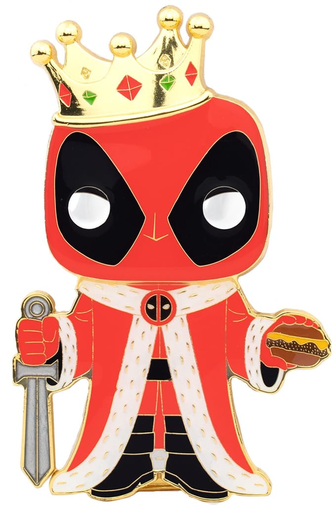 Funko Pop! Pin: Marvel - King Deadpool