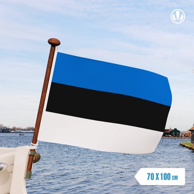 vlag Estland 70x100cm - Spunpoly