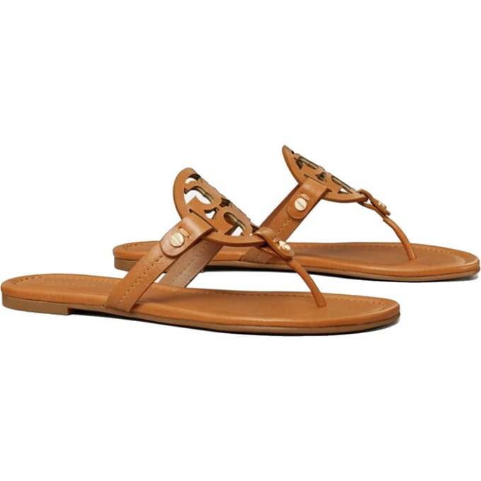 Tory Burch lederen sandalen