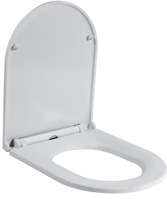 DutchLine Toiletbril - Softclose Quick Release - Mat Wit