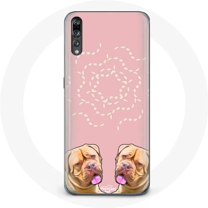 Coque - Huawei - P20 - Dogue de Bordeaux - Symétrique - Souple