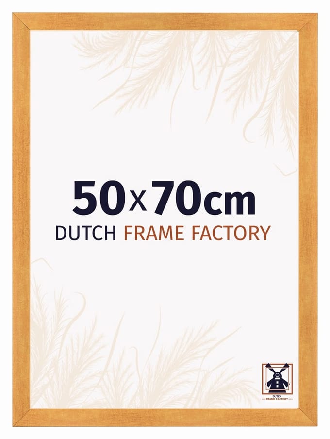 Fotolijst 50x70 cm - MDF - Oranje - Praag