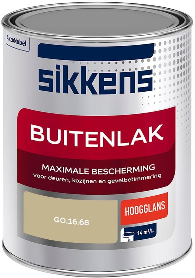 Sikkens - Buitenlak Hoogglans - G0.16.68 - Mengverf - 1 L