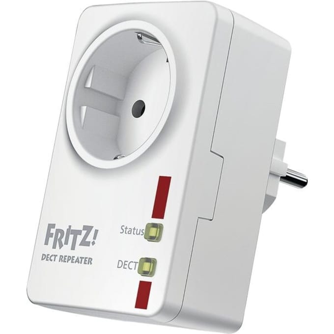 FRITZ!DECT Repeater 100 DECT repeater Geïntegreerde contactdoos