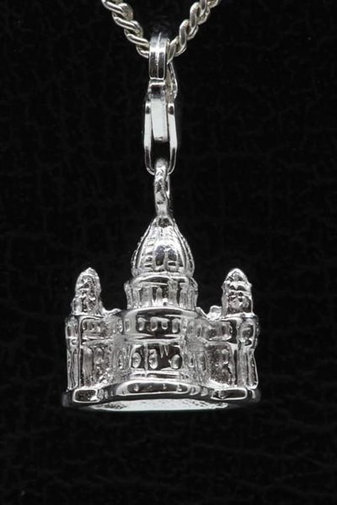 Zilveren St. Peters Kathedraal - Varticaan Rome hanger én bedel