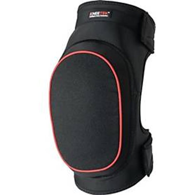 KNEETEK Kniebeschermers Safetek POLY, DIN EN 14404, universeel, antislip, zwart