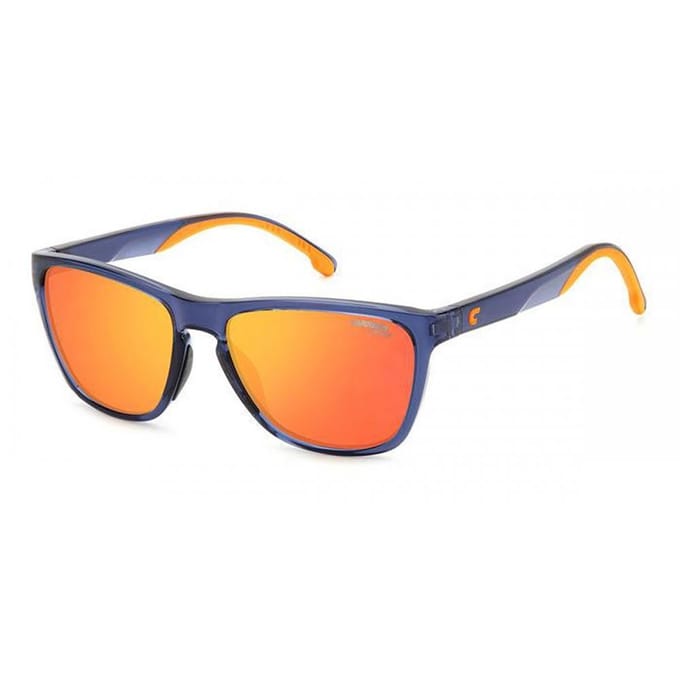 Lunettes de soleil Carrera Unisexes Pjp Uw Transparent Blue/56-17-145 orange