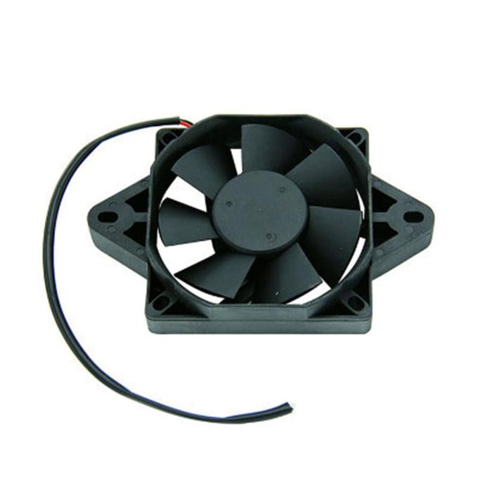 12V elektrische oliekoeler radiator waterkoelventilator voor motorfiets ATV buggy fiets