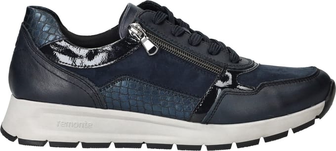 Remonte Sneakers - Dames - Blauw - Maat:39