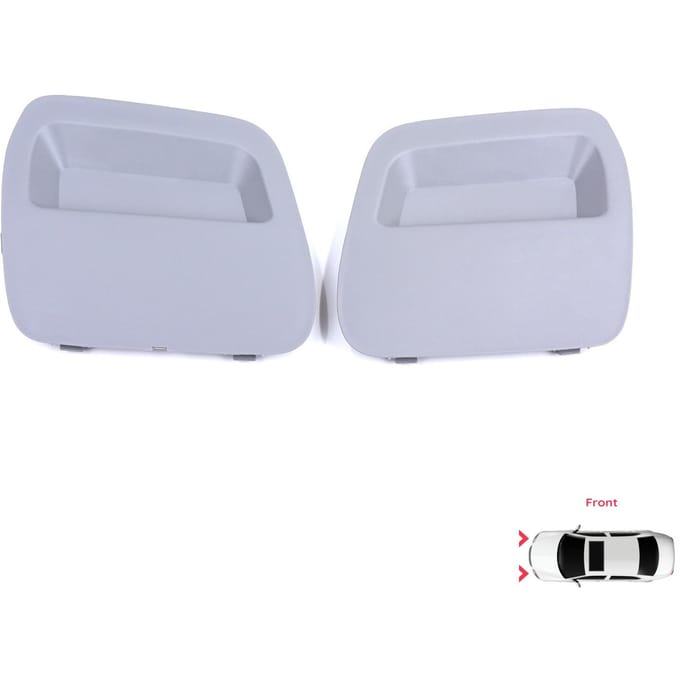 BSP1196 Voorbumper Sleepoog Haak Afdekkap Set Grijs voor Renault Dacia Duster MK2 HM 2017-2023 511802392R