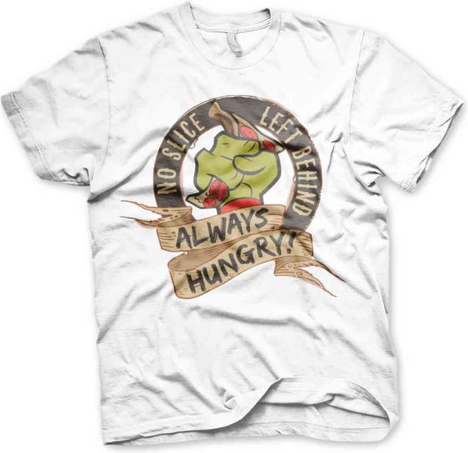 Teenage Mutant Ninja Turtles Heren Tshirt -S- No Slice Left Behind Wit