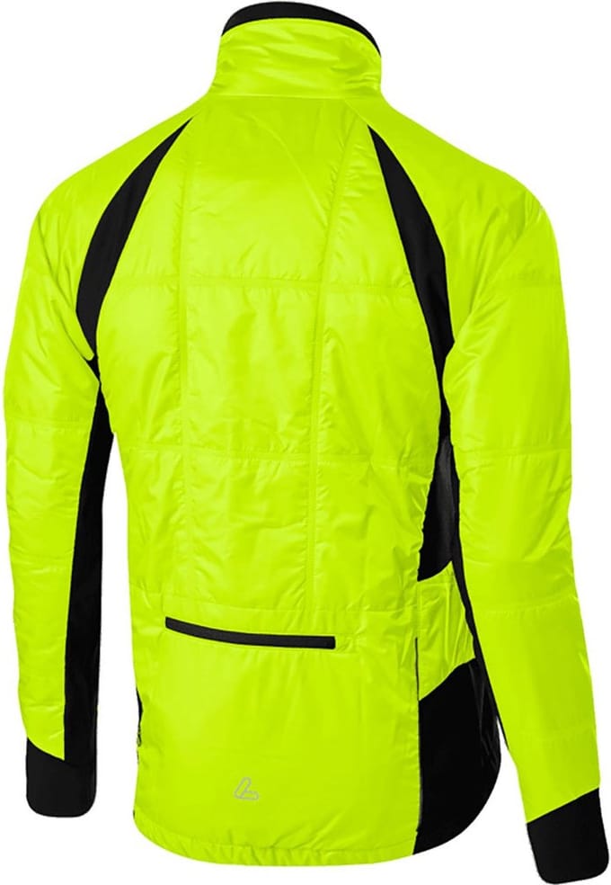 Löffler Fietsjack Hotbond Pl60 Heren Polyester/nylon Geel Mt 50